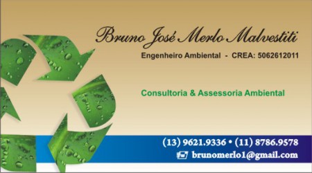 Bruno José - Engenheiro Ambiental